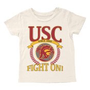 USC Trojans Cream Youth Palm Tree T-Shirt